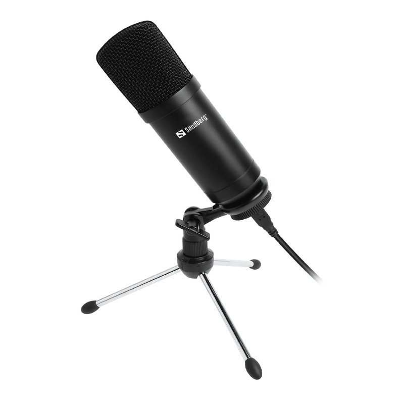 Sandberg Streamer USB Desk Microphone - ميكروفون